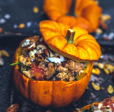 Stuffed pumpkin Stuffed pumpkin